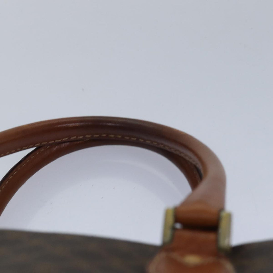 Celine Macadam Canvas Hand Bag Brown Auth 80058