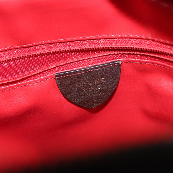 Celine Hand Bag Suede Brown  80059