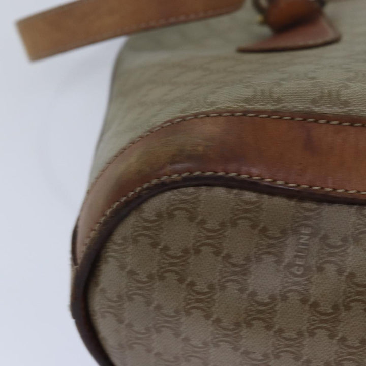 Celine Macadam Canvas  Beige Auth 80067