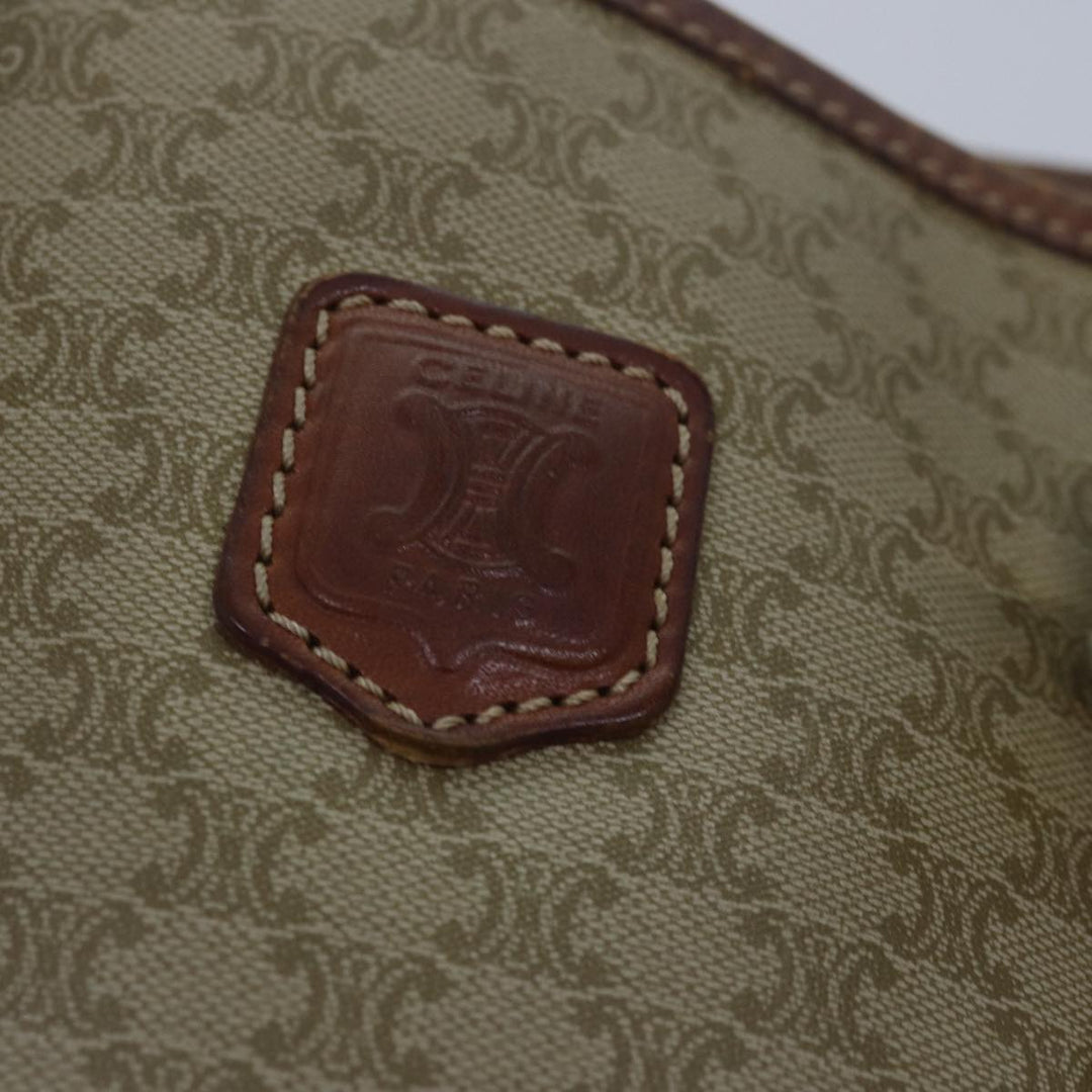 Celine Macadam Canvas  Beige Auth 80067