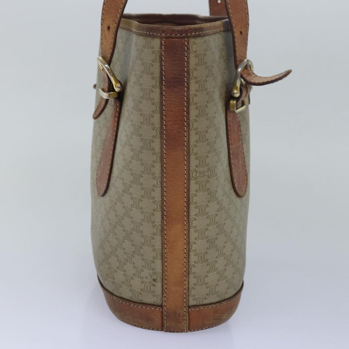 Celine Macadam Canvas  Beige Auth 80067
