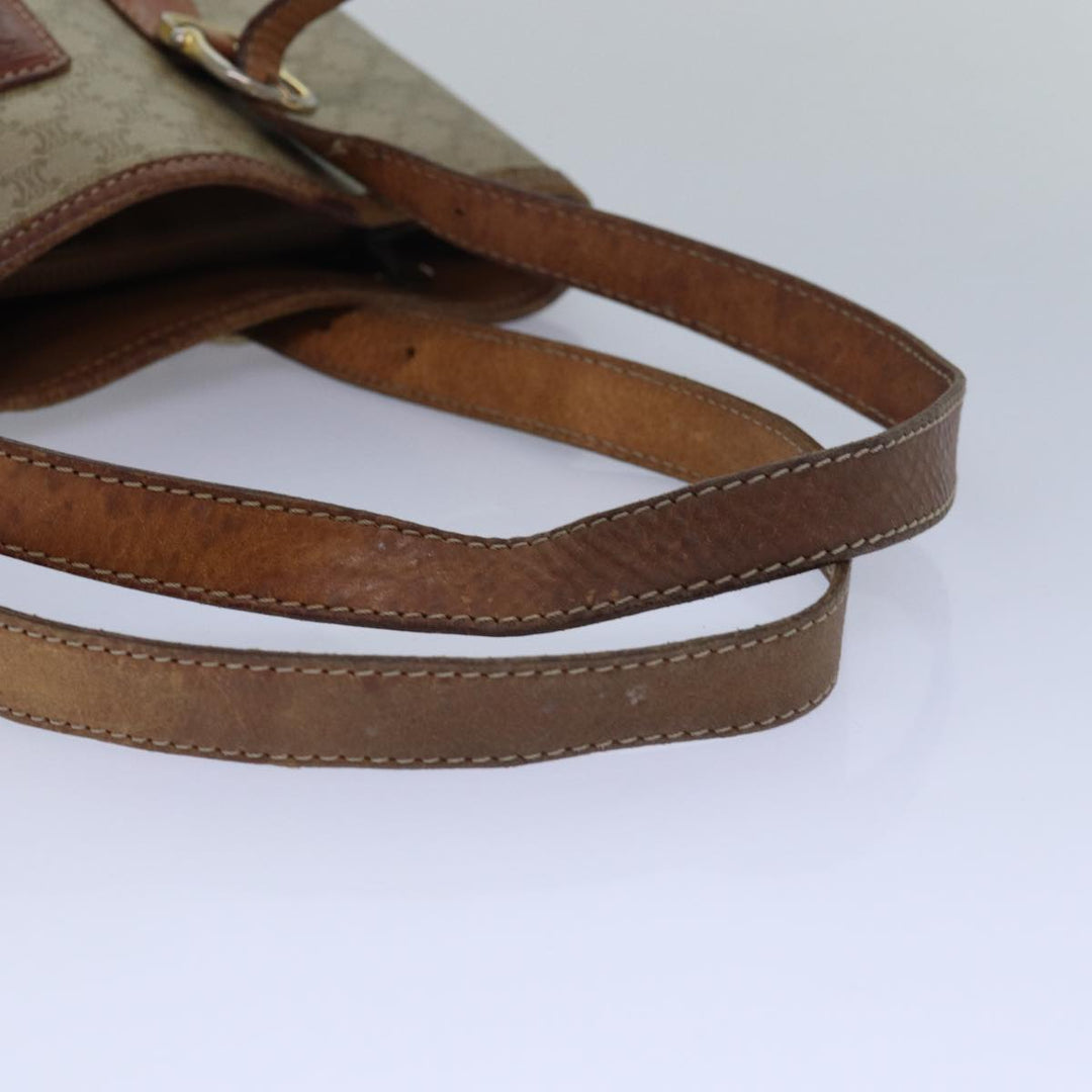 Celine Macadam Canvas  Beige Auth 80067