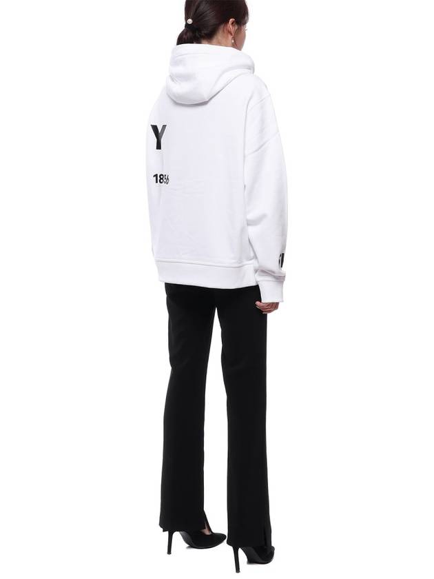Burberry Horseferry Print Hooded Top White