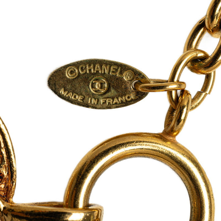 Top Quality Chanel Vintage Matrasse Coco Necklace G   Chanel