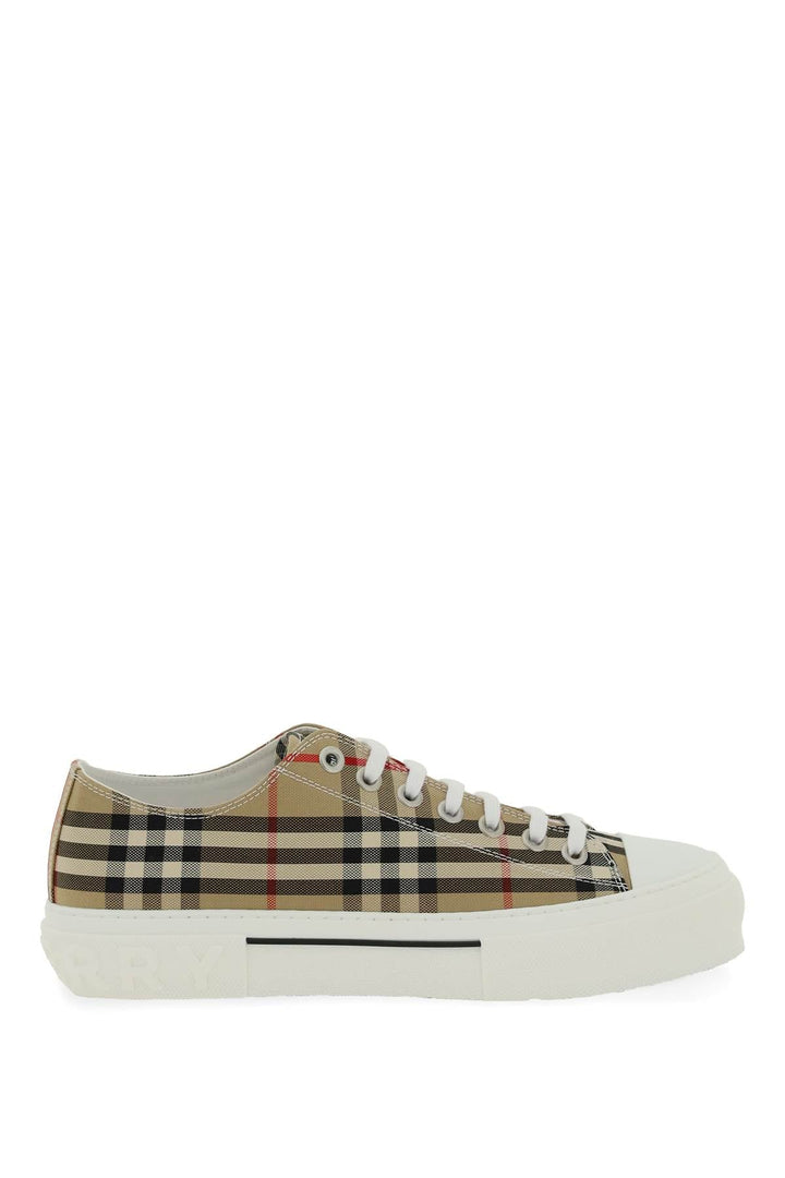 VINTAGE CHECK CANVAS SNEAKERS
