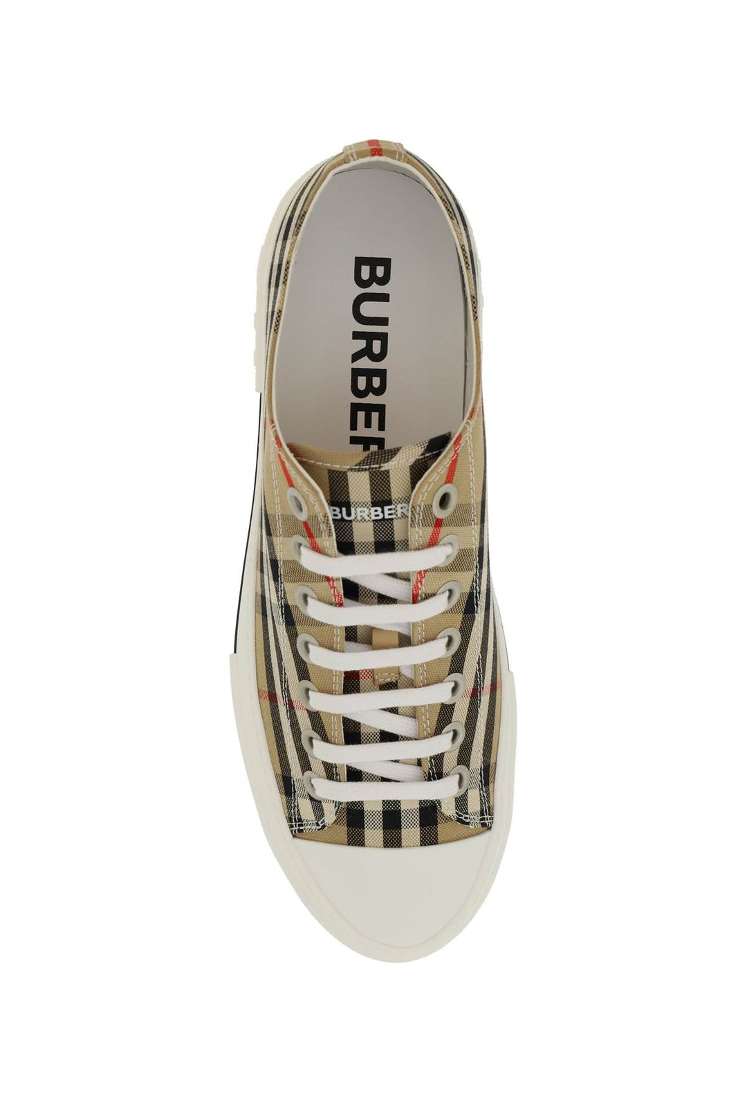VINTAGE CHECK CANVAS SNEAKERS