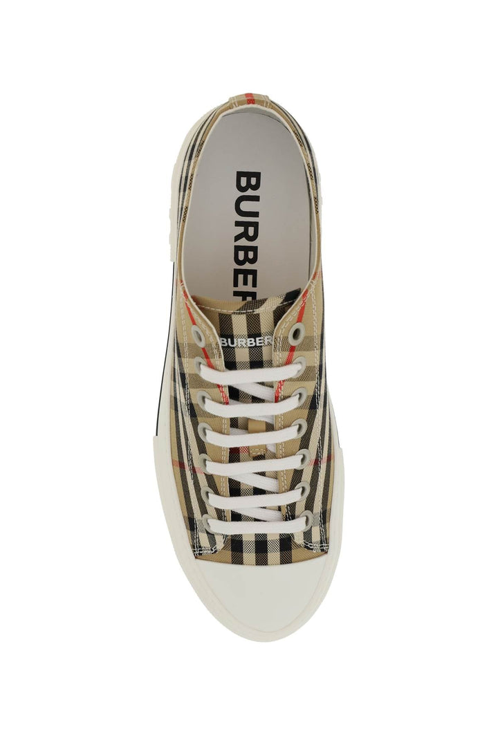 VINTAGE CHECK CANVAS SNEAKERS