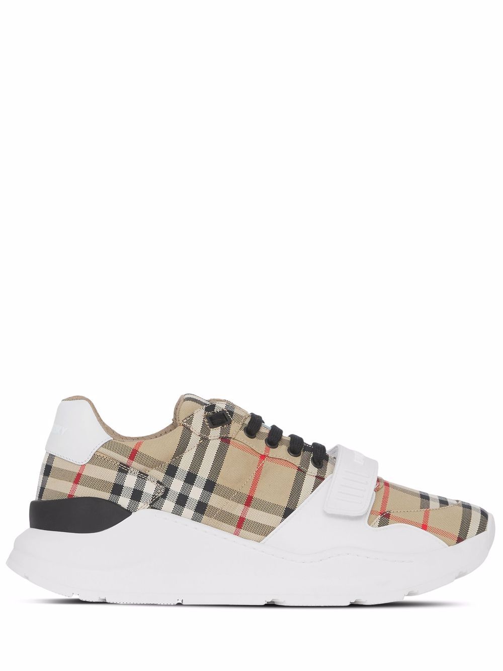CHECK FABRIC SNEAKERS
