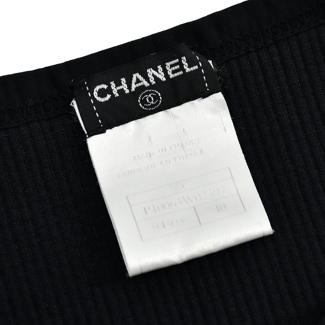 Top Quality Chanel 1998 cruise logo-embroidered knitted top #40