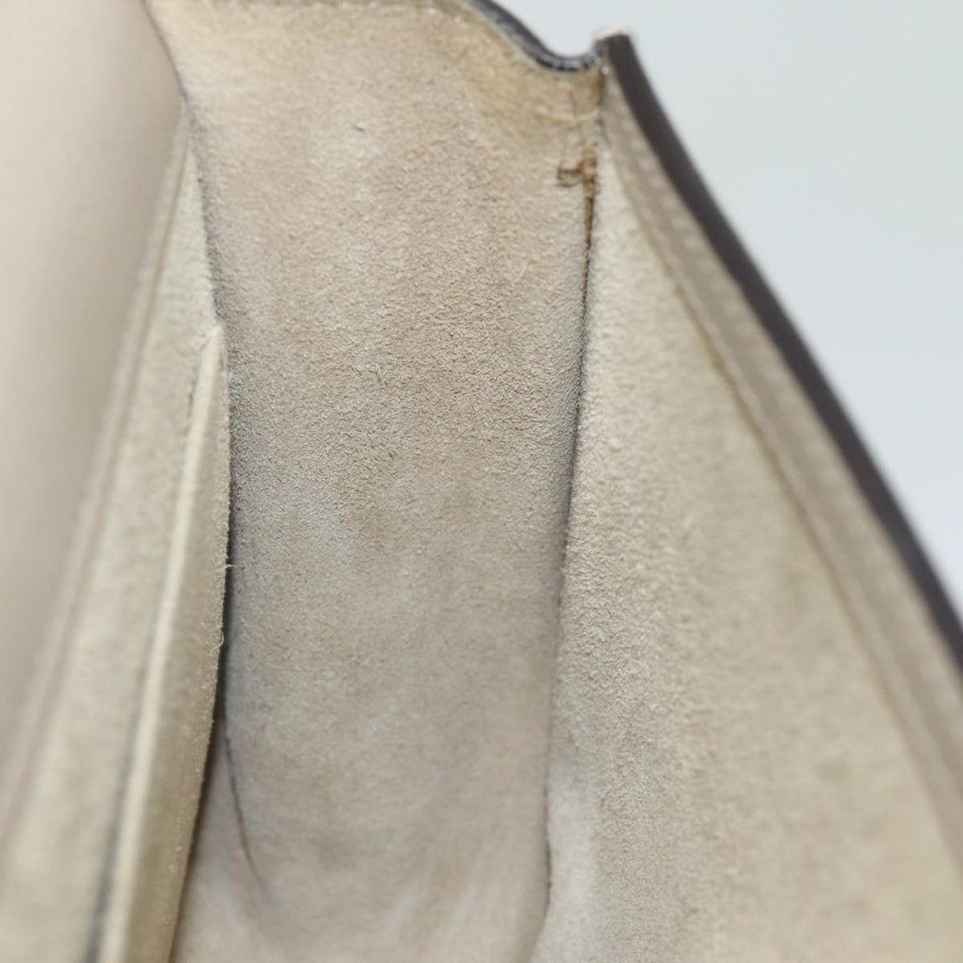 Chloe Nile Hand Bag Leather 2way Beige 80607