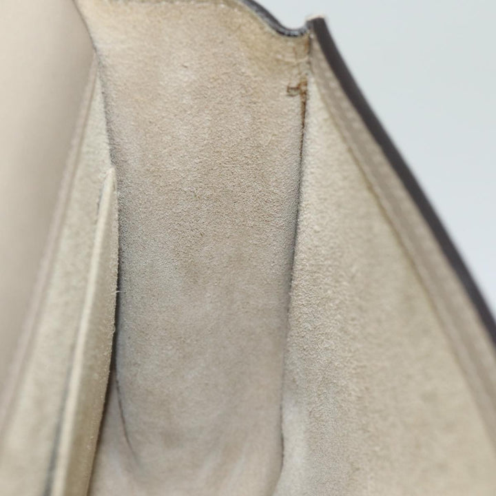 Chloe Nile Hand Bag Leather 2way Beige 80607