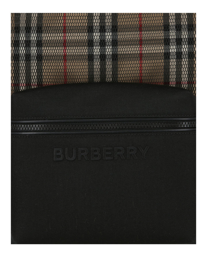 Burberry Mens Nova Check Printed Backpack