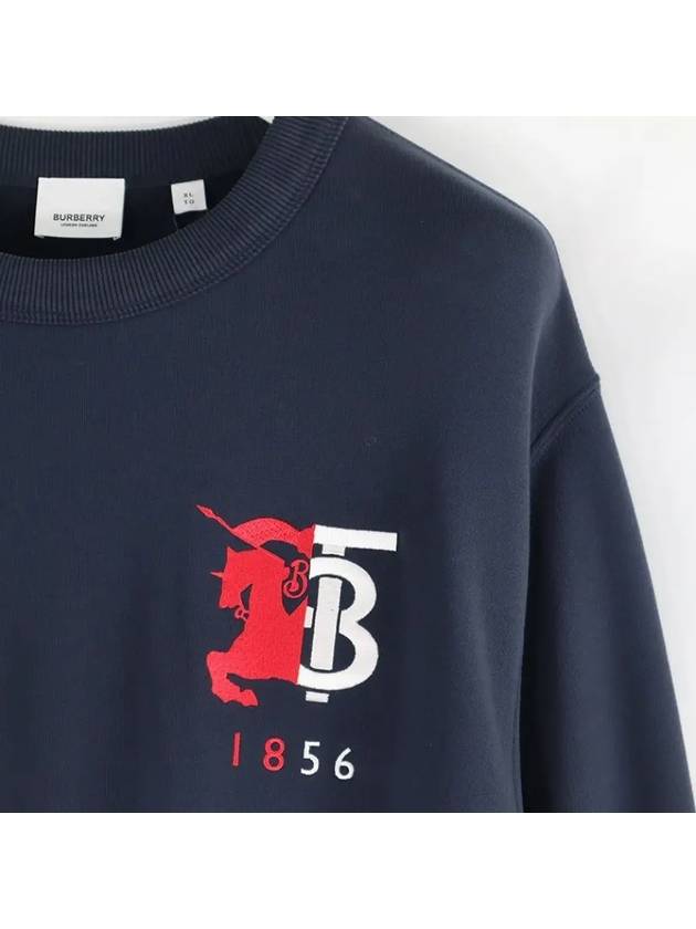 Burberry Contrast Logo Sweatshirt Black