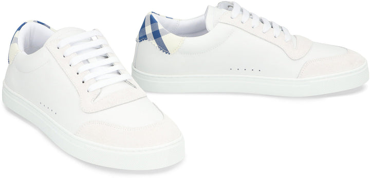 LEATHER LOW-TOP SNEAKERS
