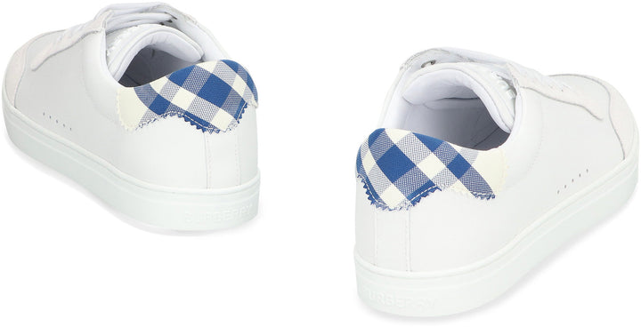 LEATHER LOW-TOP SNEAKERS