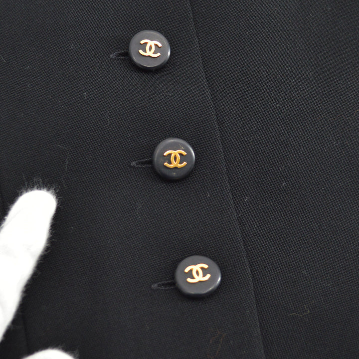 Top Quality Chanel Long Skirt Black 95A #38