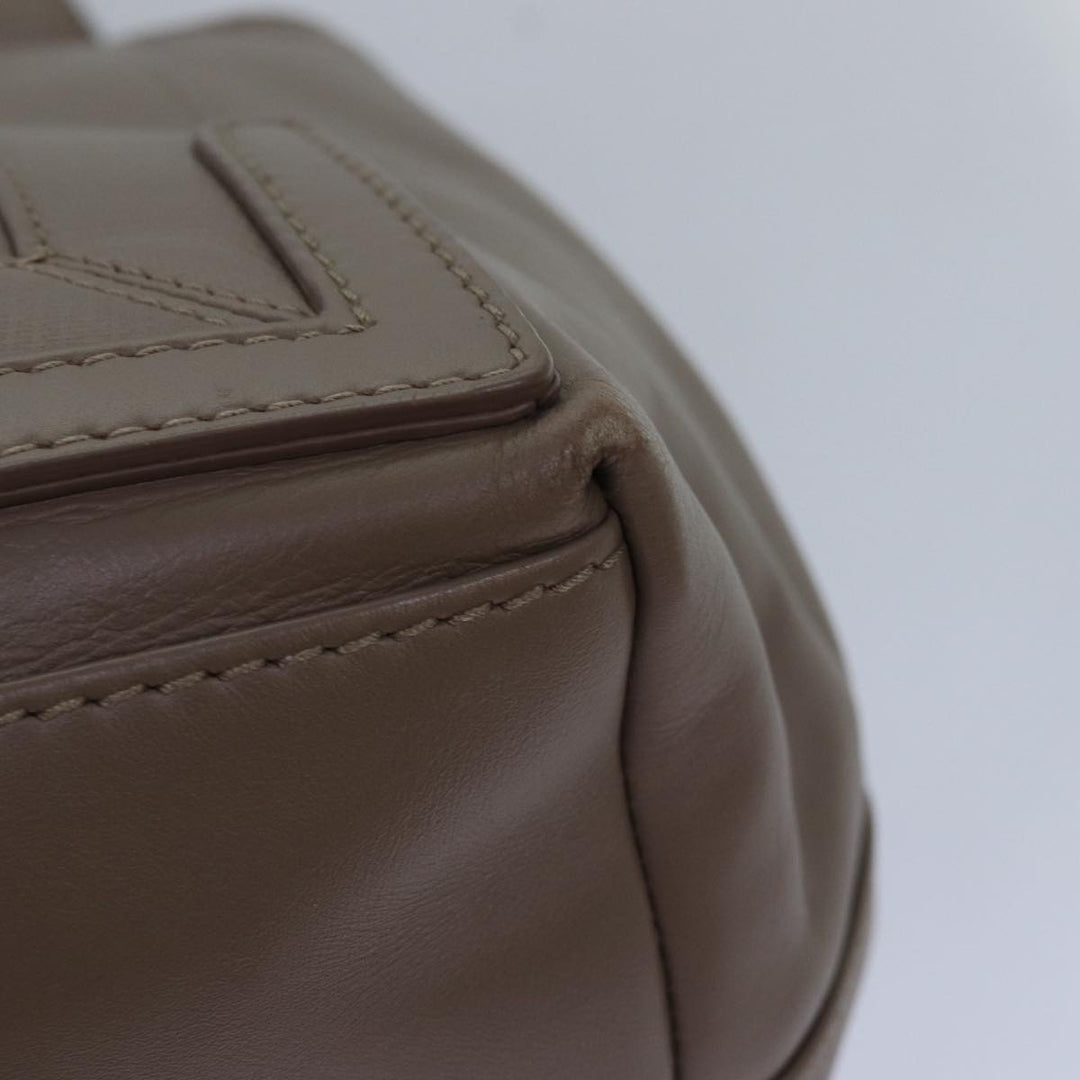 Top Quality Balenciaga Navy Cabas Hand Bag Leather Gray 339933 Auth 80962