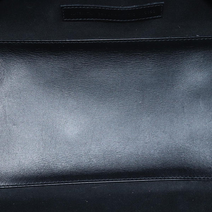 Top Quality Balenciaga Navy Cabas Hand Bag Leather Gray 339933 Auth 80962