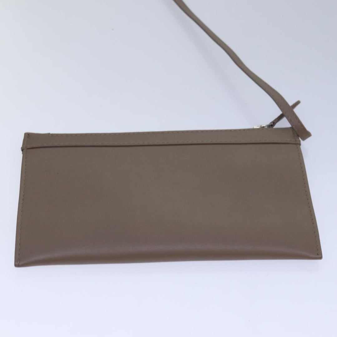 Top Quality Balenciaga Navy Cabas Hand Bag Leather Gray 339933 Auth 80962