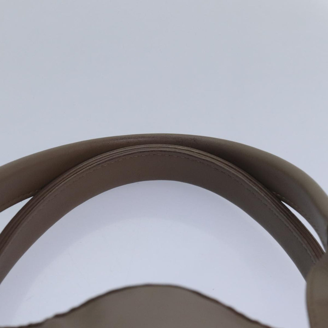 Top Quality Balenciaga Navy Cabas Hand Bag Leather Gray 339933 Auth 80962