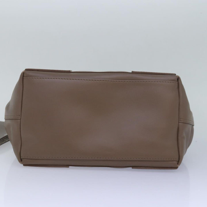 Top Quality Balenciaga Navy Cabas Hand Bag Leather Gray 339933 Auth 80962
