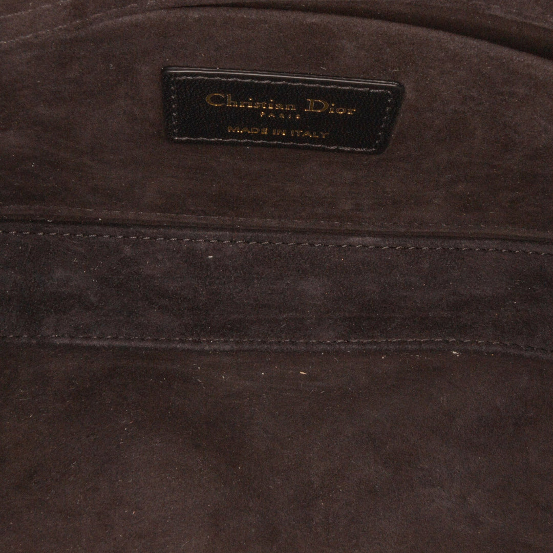 Top quality Dior Lady D-Joy Medium Black Cannage Quilted Leather
