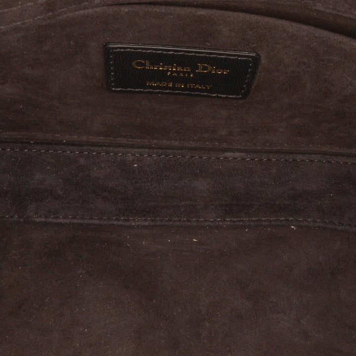 Top quality Dior Lady D-Joy Medium Black Cannage Quilted Leather