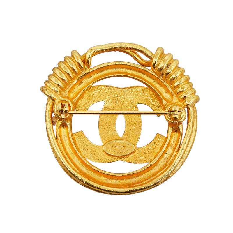 Top Quality Chanel Vintage Coco Round Brochure G   Chanel