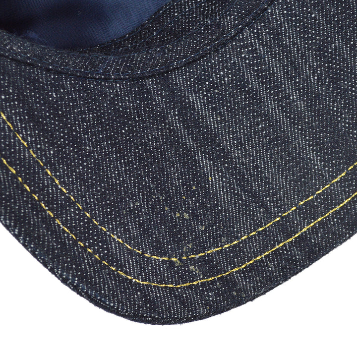 Top Quality Chanel Indigo Denim Cap Hat Small New #M