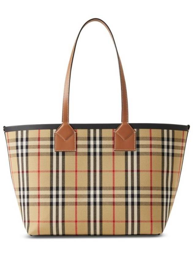 Burberry Small London Tote Bag Briar Brown Black