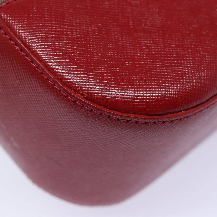 Burberry Nova Check Tote Bag Canvas Beige Red Auth 81053