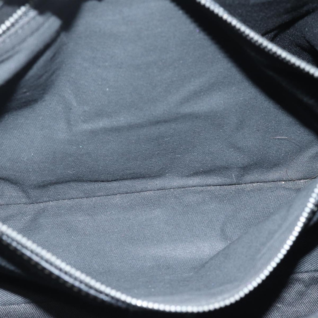 Celine Triomphe Hand Bag Canvas Navy  81135