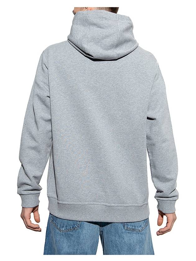 Burberry Location Cotton Hoodie Grey