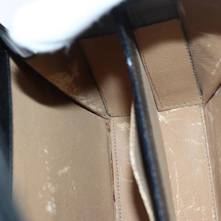Top Quality Celine Hand Bag Leather Black Auth 81636