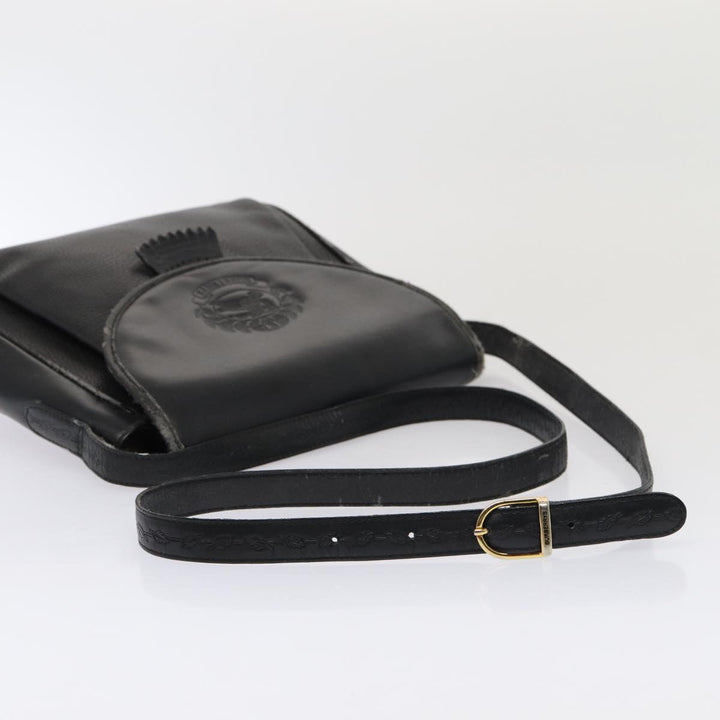 Burberry Blue Label Hand Bag Canvas Leather 2Set White Black Auth 81984
