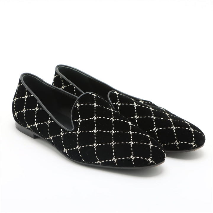 Top Quality Chanel Coco Belloor X Leather  39C  Black G33126 Opera Shoes