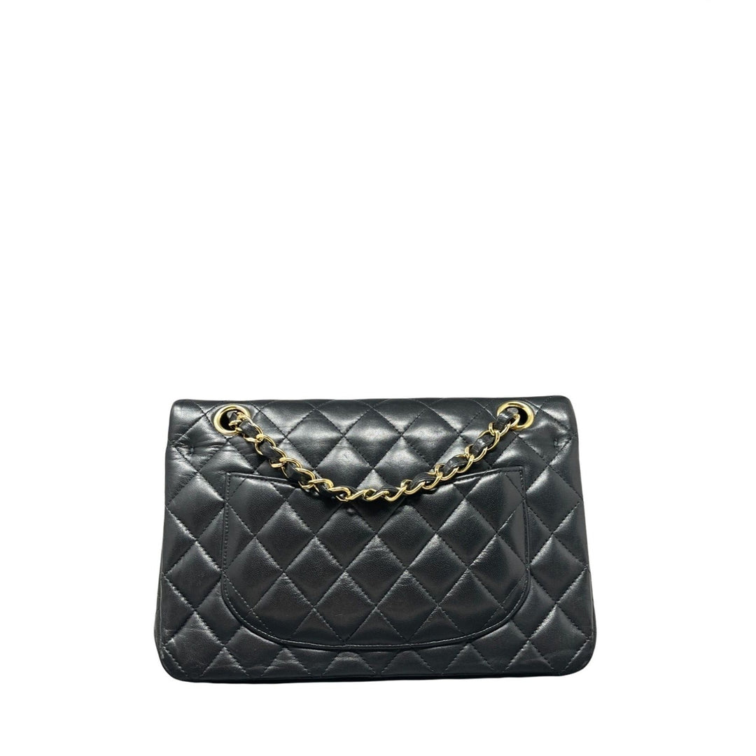 Top Quality Chanel Top Quality Chanel Classic Double New Bag Quilted Lambskin Small - Black