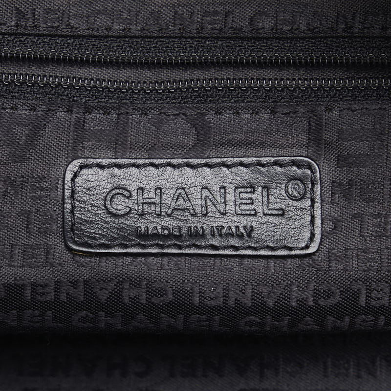 Top Quality Chanel Coco Handbag Mini Boston Bag Black Leather  Chanel