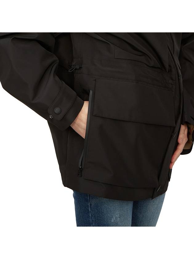 Burberry Patch Pocket Parka Black