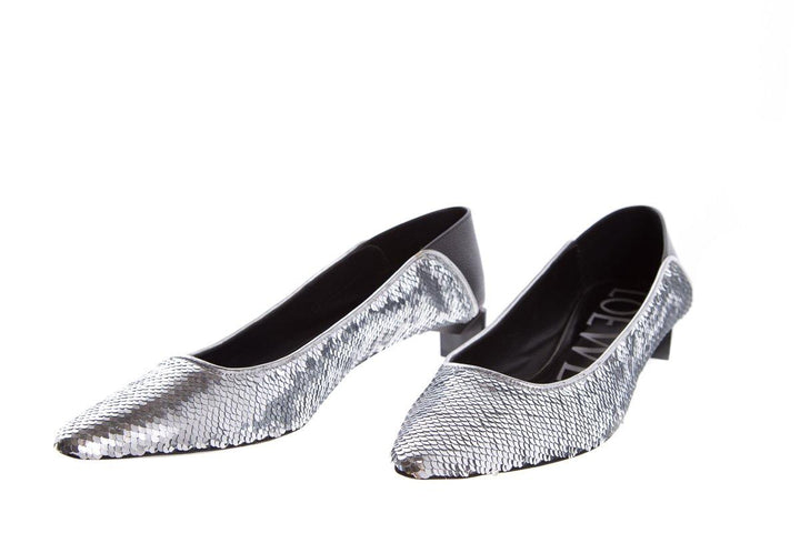 Loewe Silver Heels SZ 38 NWT
