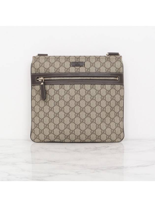 Gucci GG Supreme Canvas Beige Shoulder Crossbody Bag 295257