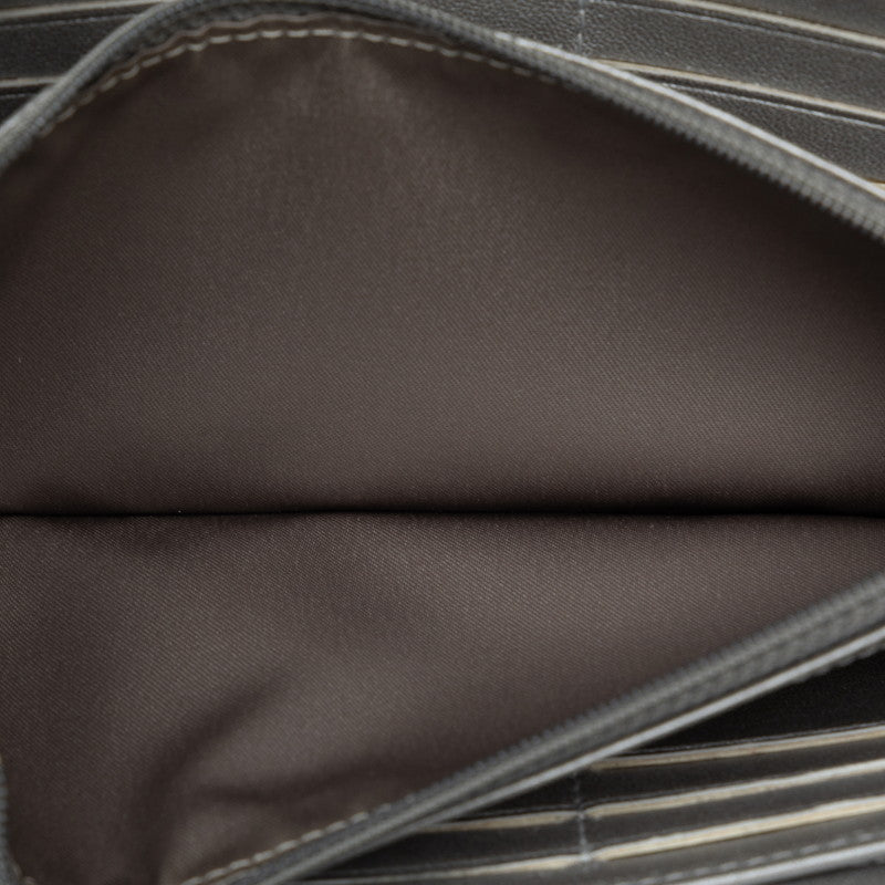 Top Quality Chanel CAMERIA COCOMARK Long Wallet Black   CHANEL