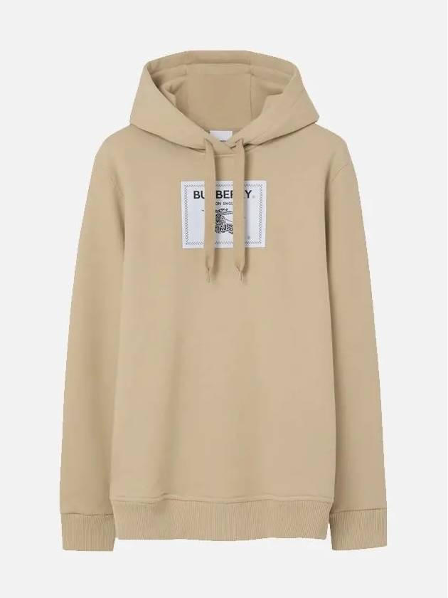 Burberry Men's Prorsum Label Cotton Hoodie Beige