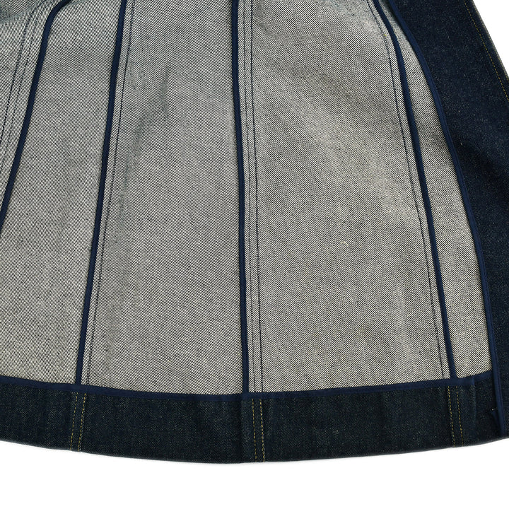 Top Quality Chanel Denim Dress Navy #36