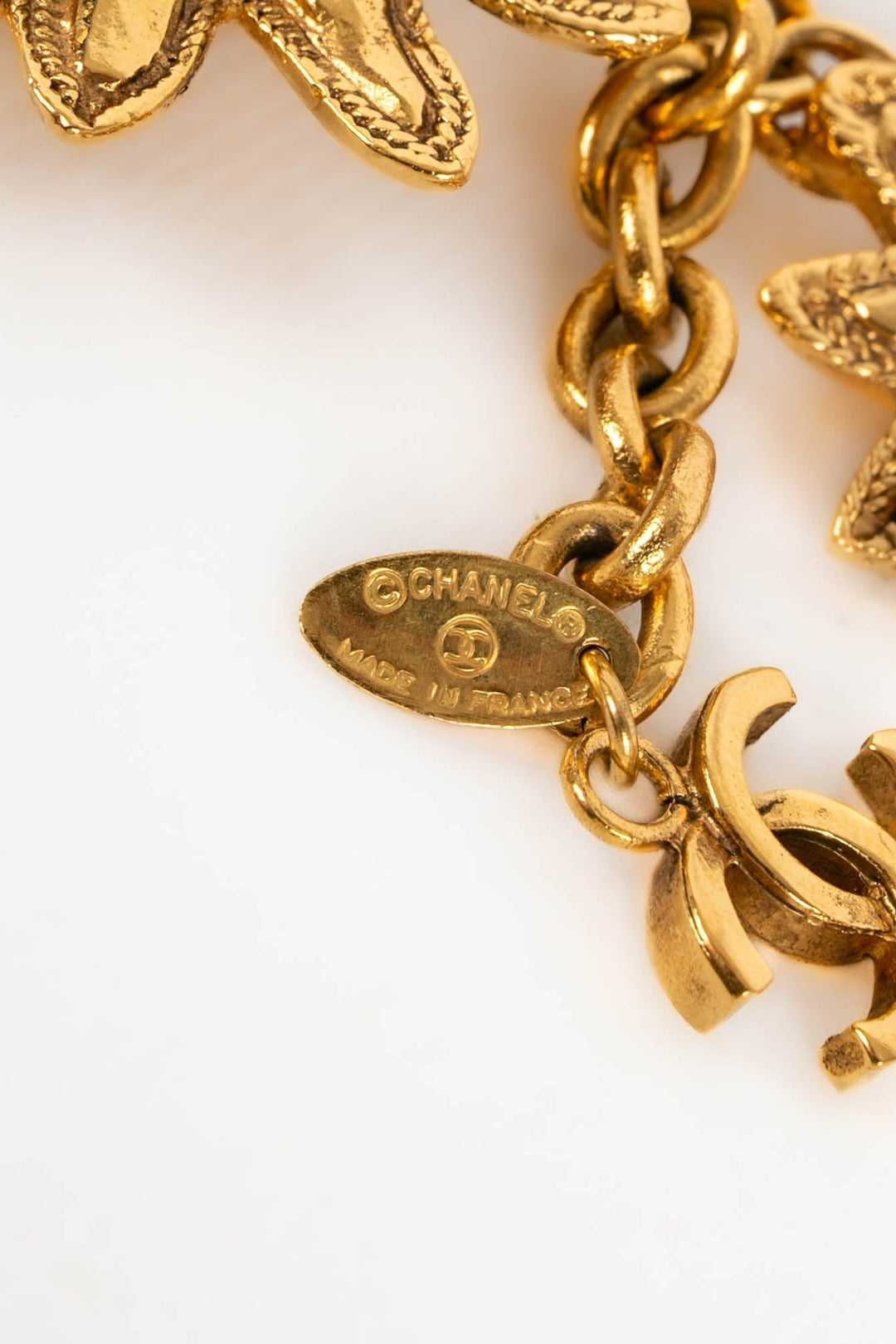 Ceinture "t√™tes de lion" Chanel