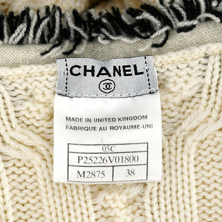 Top Quality Chanel Cardigan Ivory 05C #38