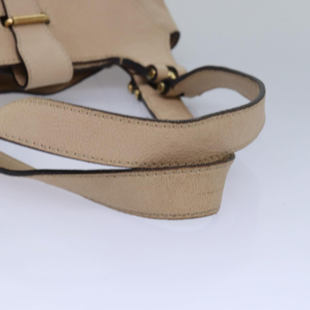 Chloe Shoulder Bag Leather Pink 83377