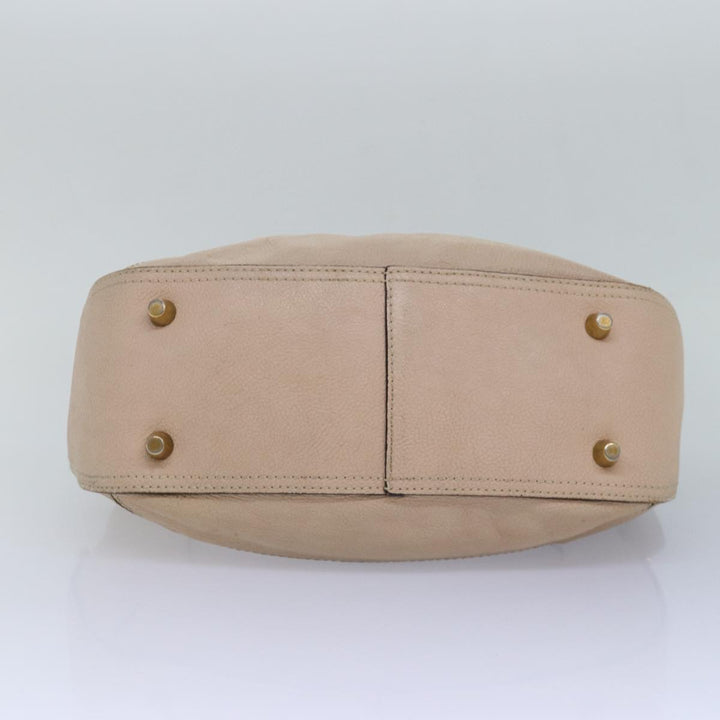 Chloe Shoulder Bag Leather Pink 83377
