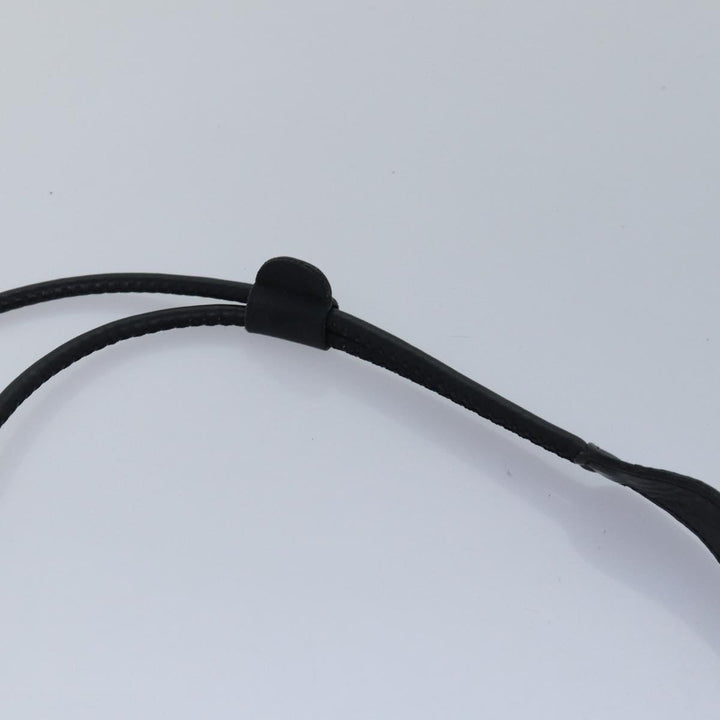 Celine Shoulder Bag Nylon Black Auth 83441