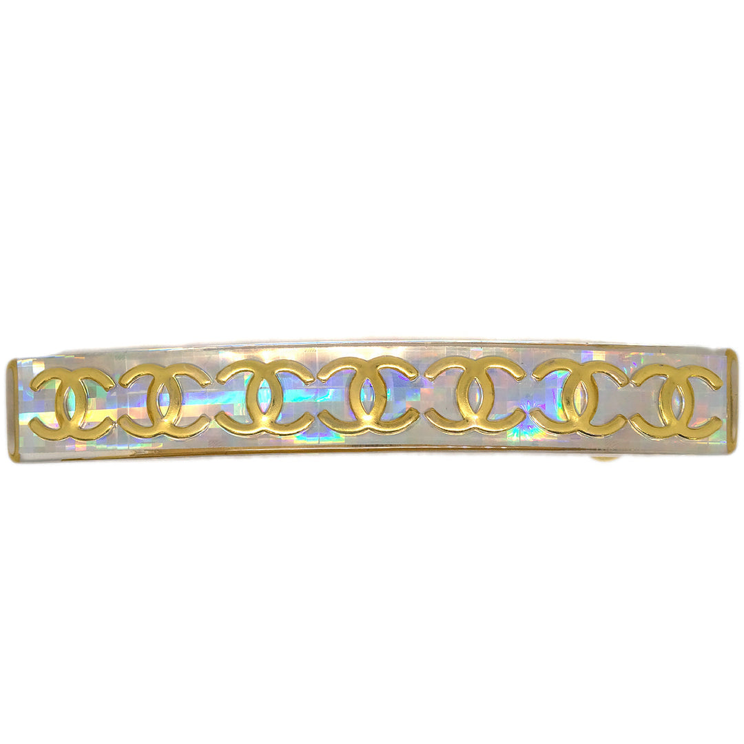 Top Quality Chanel Hair Clip Hairpin Barrette Clear 97P/62
